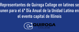 Representantes de Quiroga College en latinos se unen para el 6º Día Anual de la Unidad Latina en el evento capital de Illinois